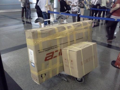 札达工地工具器材打包托运